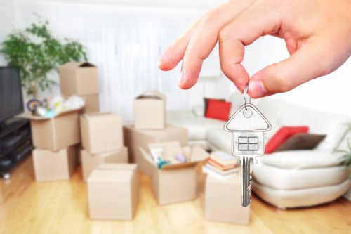 Protective wrapping and loading for house removals in Goodmayes