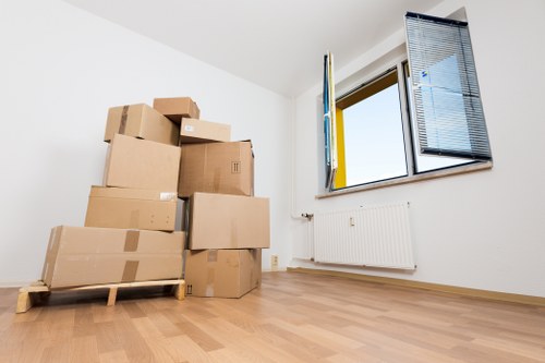 Manager reviewing safety responsibilities in a storage environment