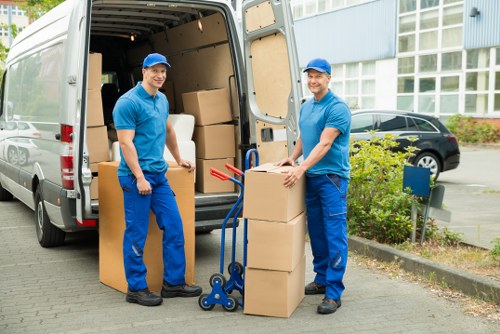 Organized storage unit in Goodmayes with practical packing setup